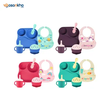 momeasy 5 in 1 Silicone Dining Set 45360 4 colours